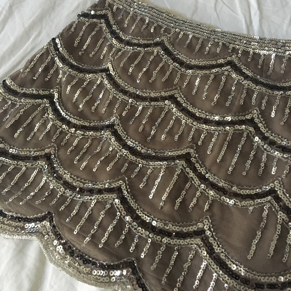 Forever 21 Sequin Mini Skirt - Picture 4 of 6